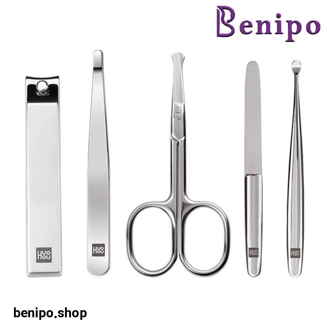 ست 5 عددی مانیکور و ناخن گیر هوهو HU0061