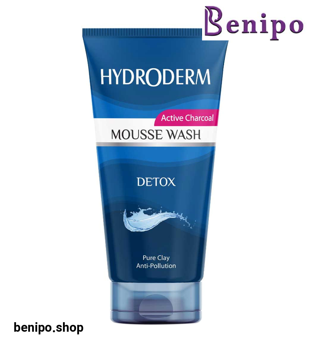 شوینده صورت کربنی پاک کننده عمیق پوست موس واش 150 میل