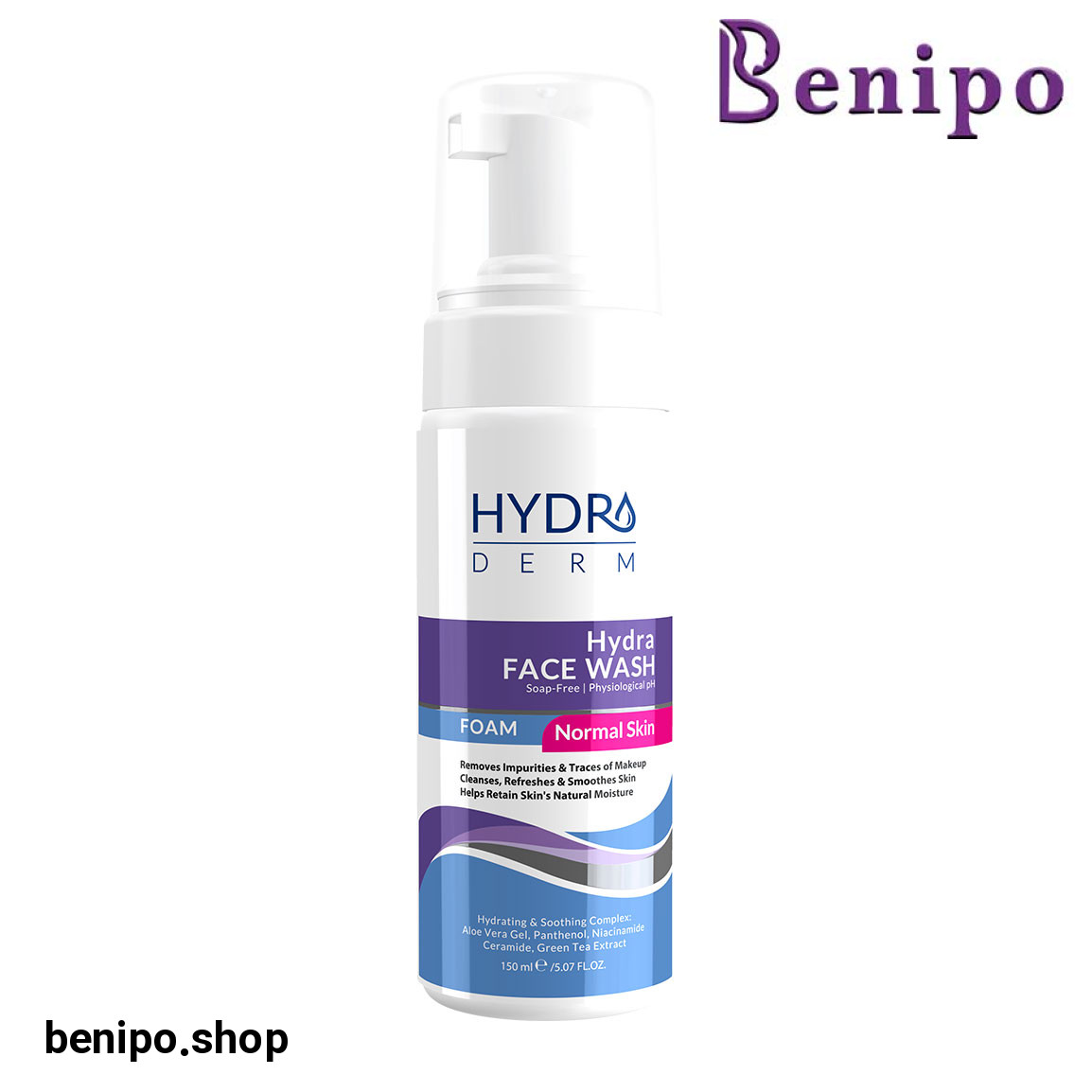 فوم شستشو صورت فوم واش مناسب پوست های حساس حاوی آلوئه ورا 150میل