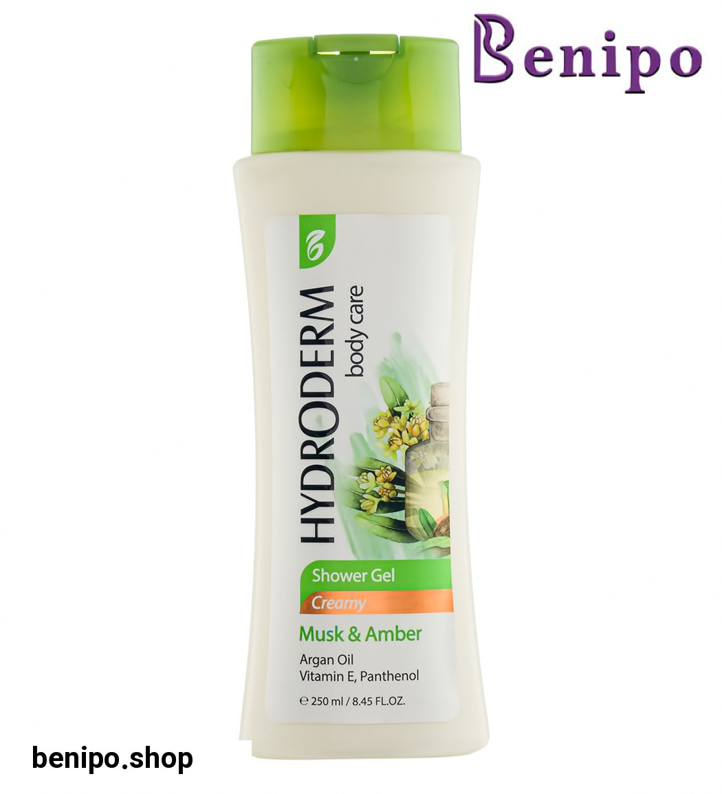 شامپو بدن کرمی با رایحه مشک و عنبر 250 میل