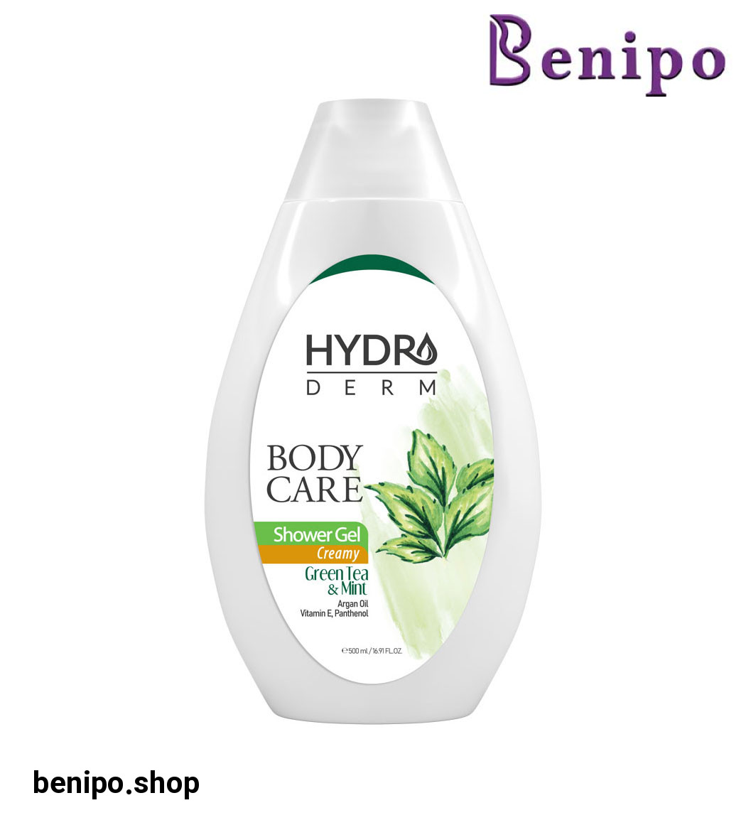 شامپو بدن کرمی با رایحه چای سبز و نعنا حجم 500 میل