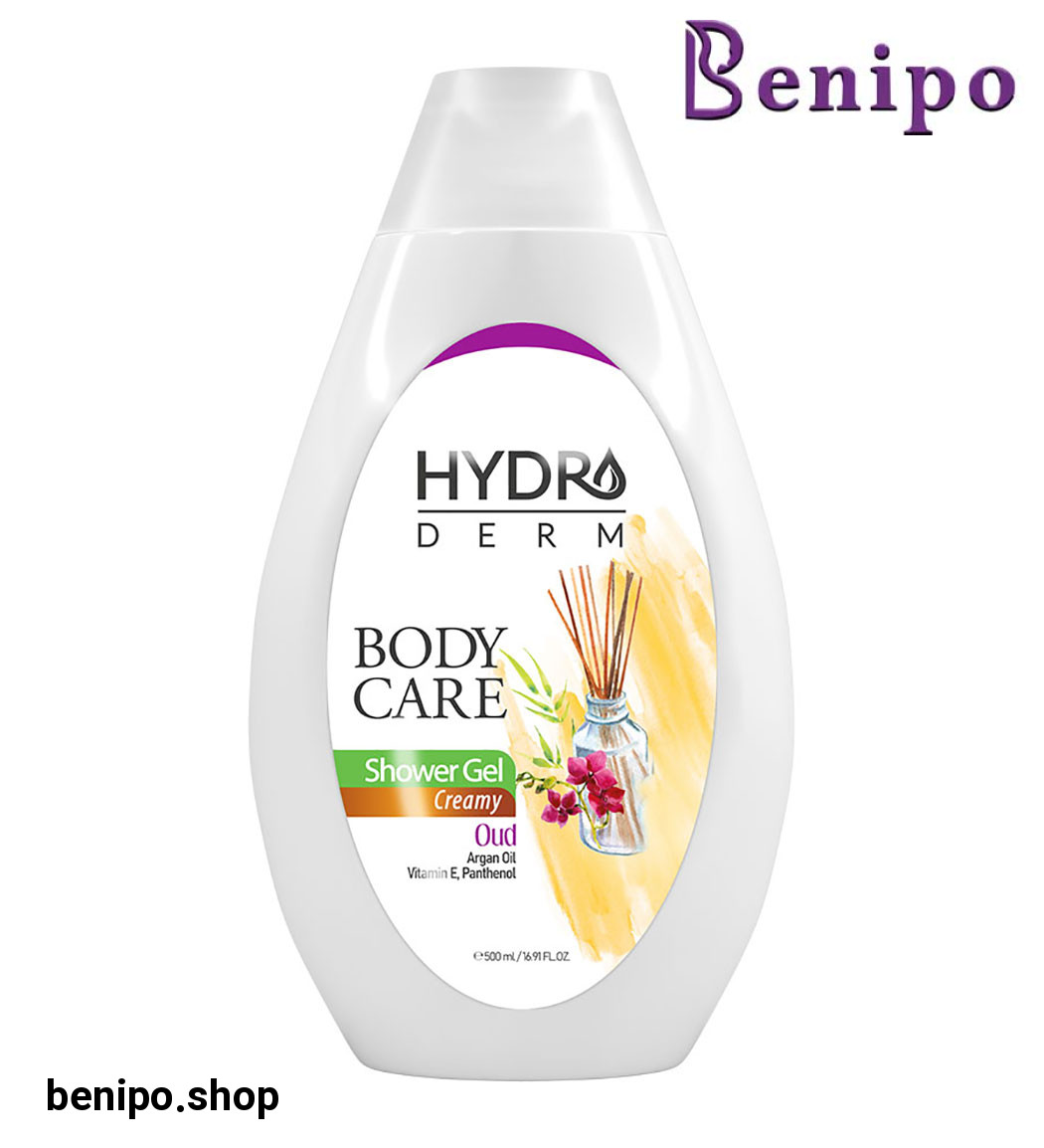 شامپو بدن کرمی با رایحه عود و آرگان حجم 500 میل