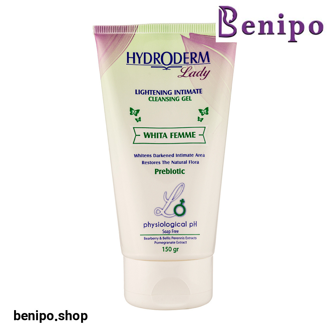 ژل بهداشتی بانوان لیدی ویتا فم روشن کننده ناحیه واژینال 150 میلی لیتر