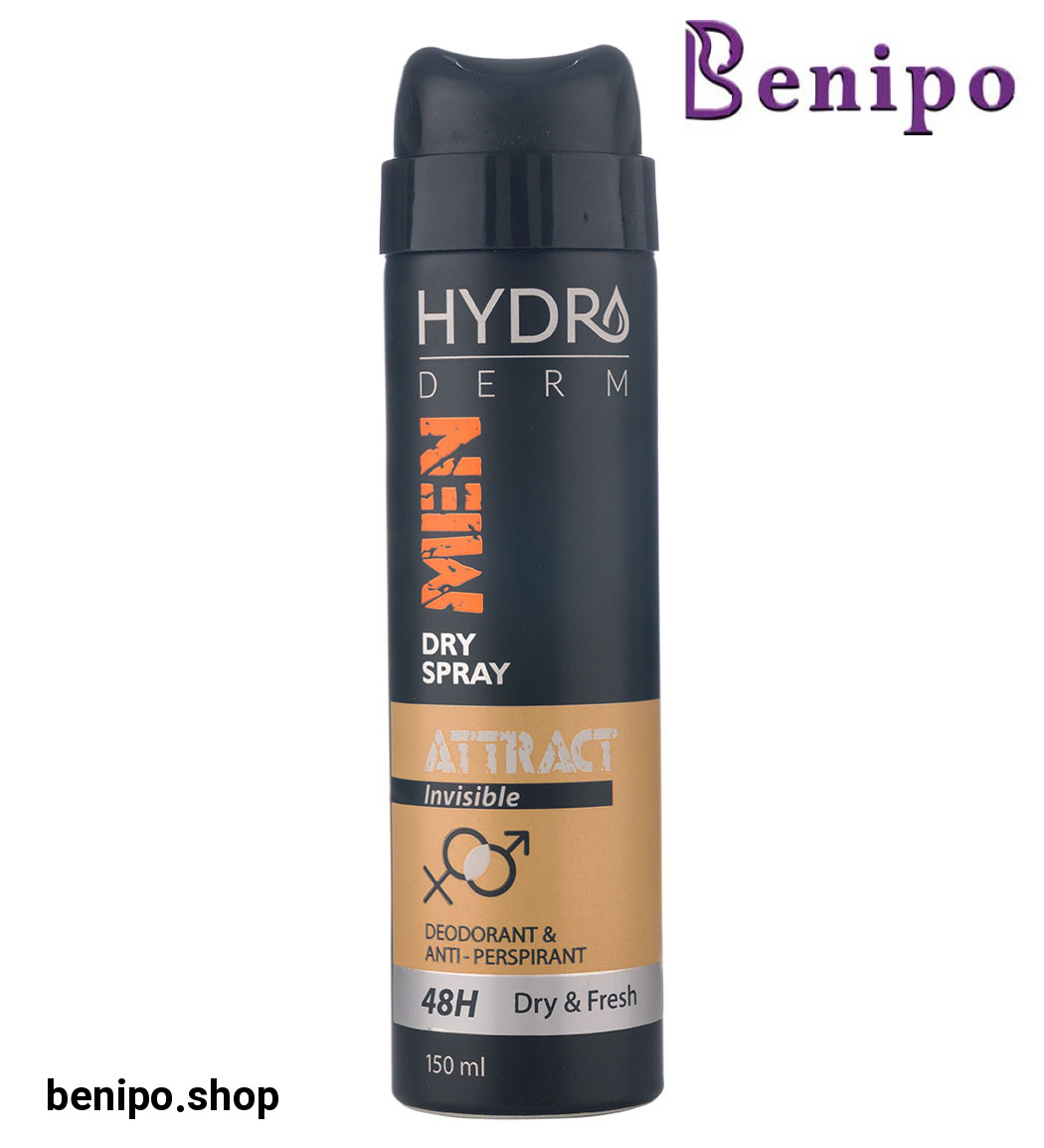 اسپری دئودورانت مردانه  Men Atract Invisible حجم 150میل