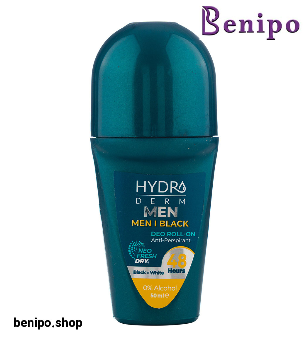 رولان ضد تعریق آقایان مناسب لباس های سیاه و سفید مدل Men I Black حجم 50 میلی لیتر