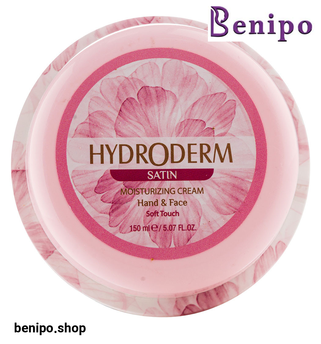 کرم مرطوب کننده کاسه ای دست و صورت مدل Satin حجم 150میل