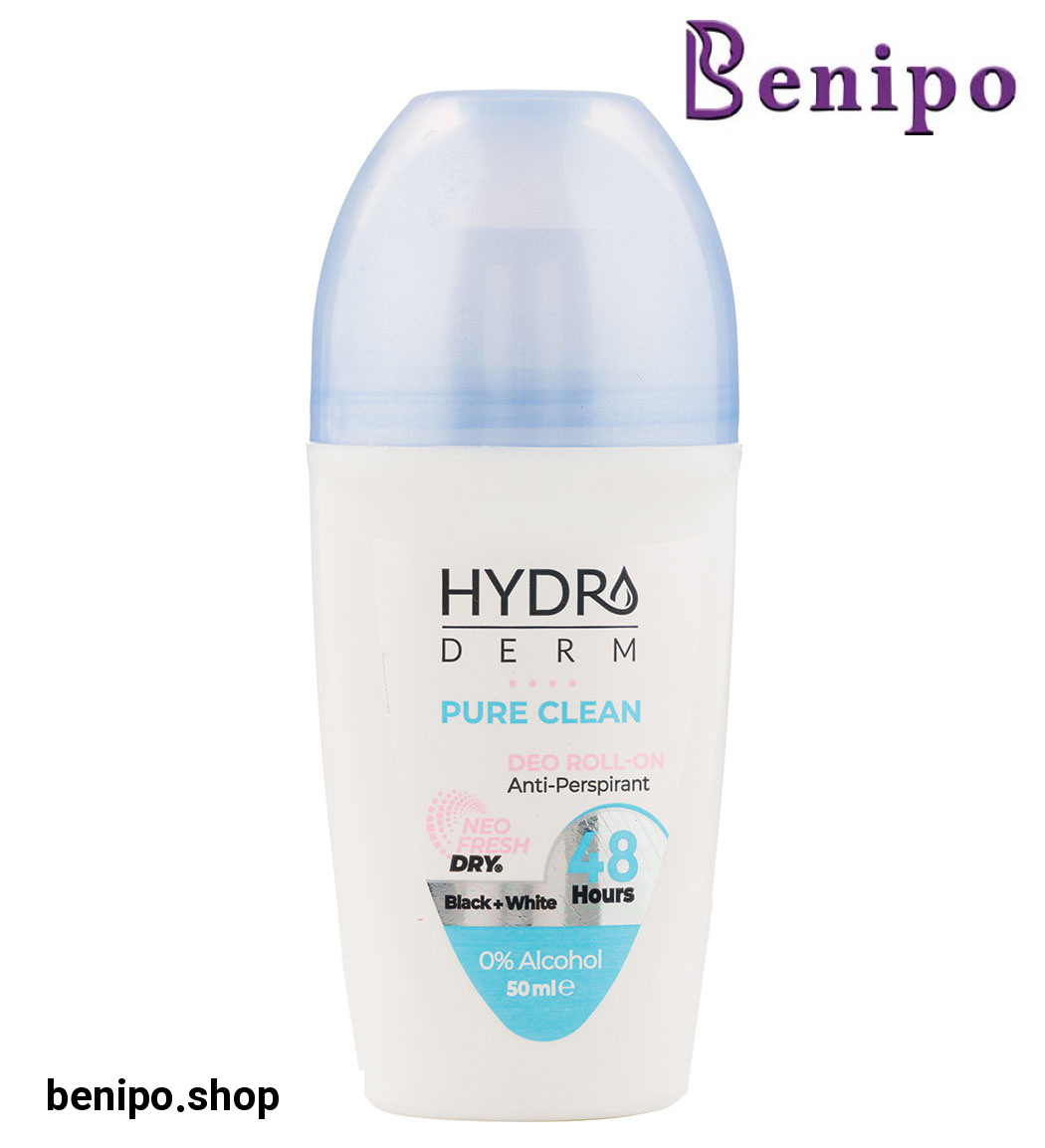 رولان ضد تعریق بانوان مناسب لباس های سفید و مشکی مدل Pure Clean حجم 50 میلی لیتر