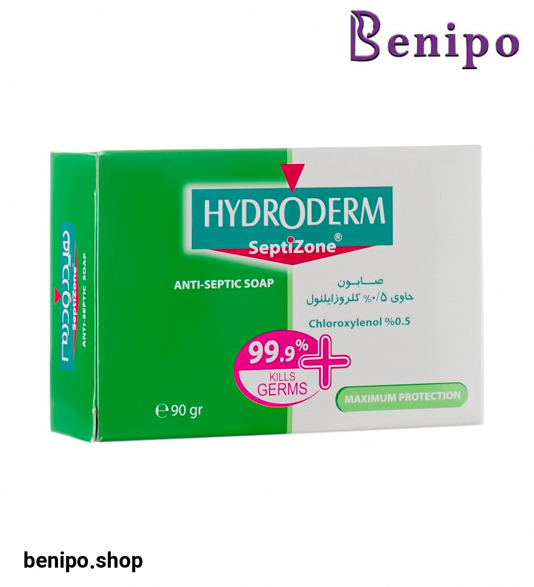 صابون ضدعفونی کننده حاوی 0.5 درصد کلروزاینلول 90گرم