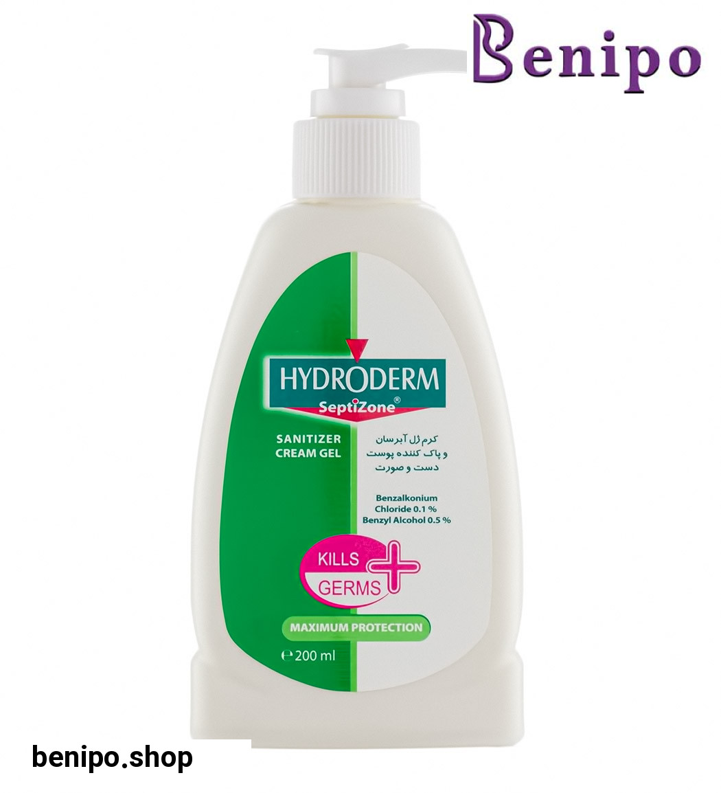 کرم ژل آبرسان و ضدعفونی کننده دست و صورت 200میل