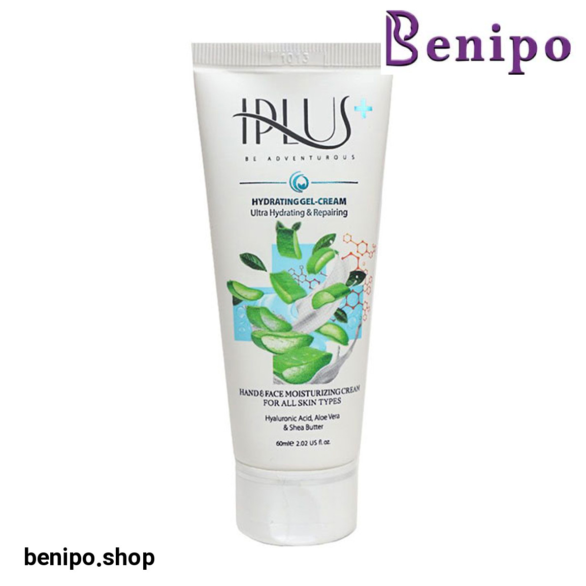 کرم آبرسان حاوی آلوئه ورا و هیالورونیک اسید حجم 60 میلی لیتر