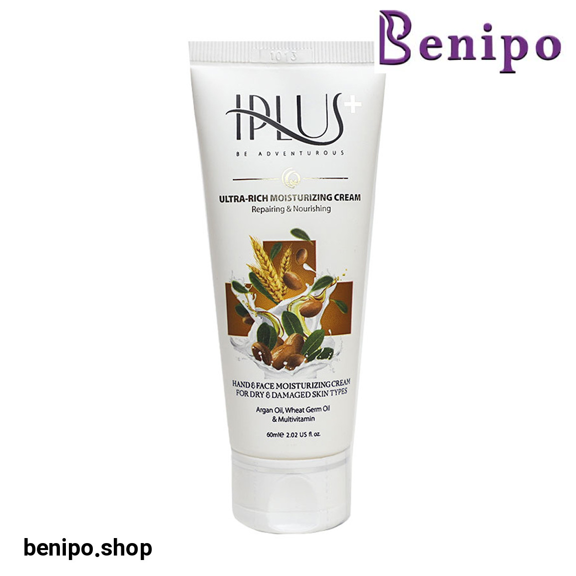 کرم مرطوب کننده حاوی روغن آرگان و جوانه گندم حجم 60 میلی لیتر