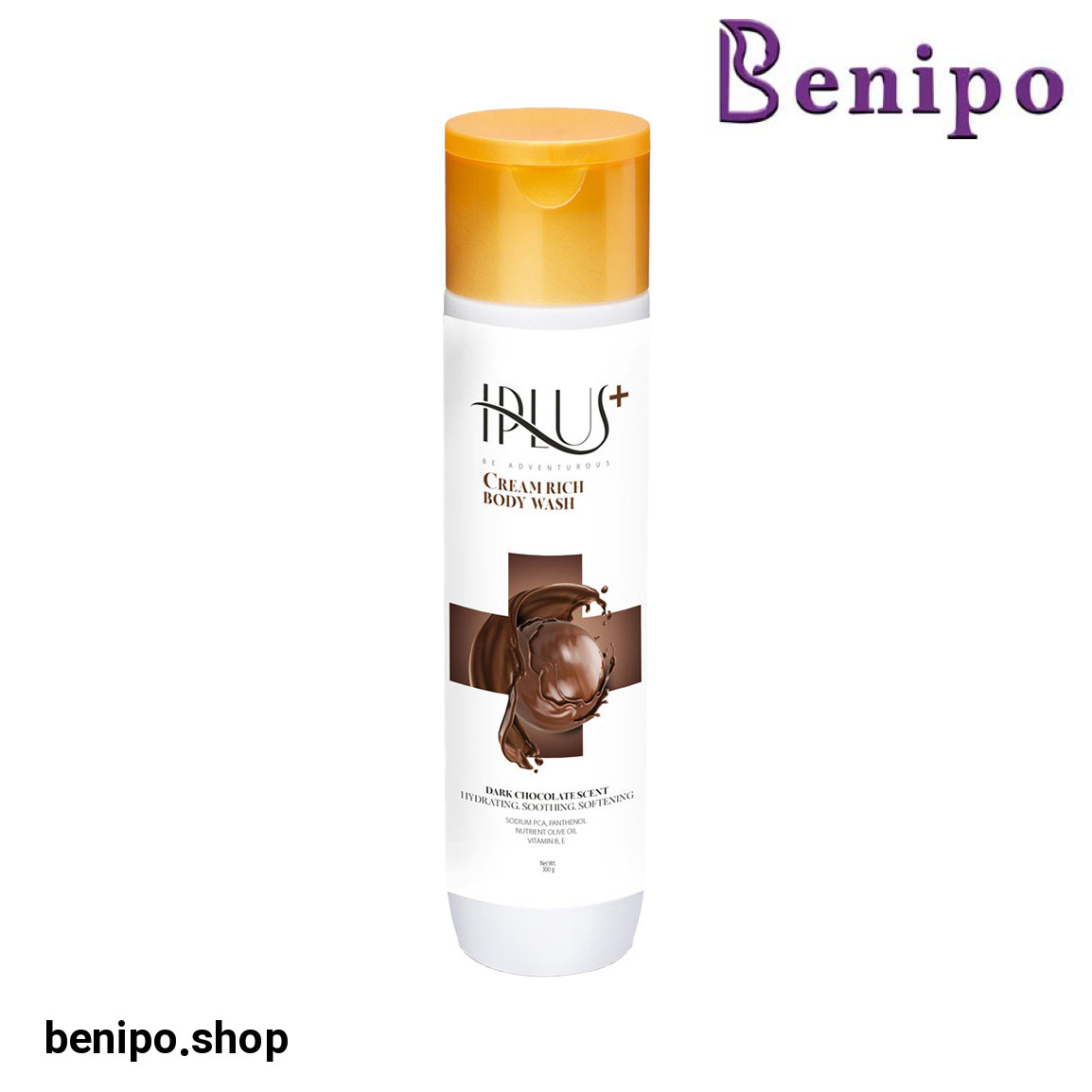 شامپو بدن کرمی با رایحه شکلات تلخ حجم 300 میلی لیتر