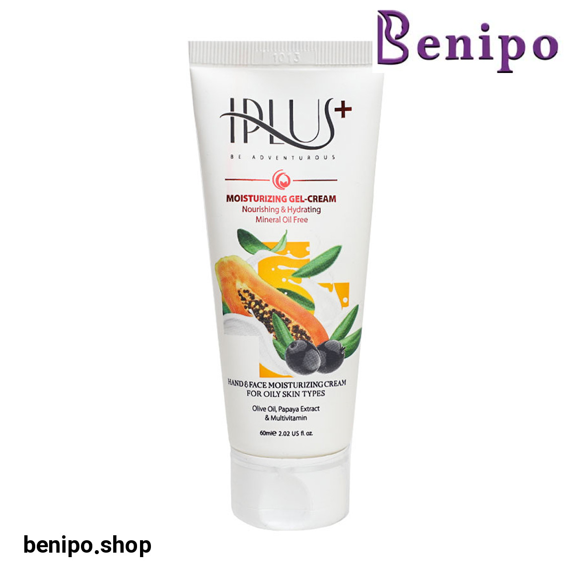 کرم مرطوب کننده حاوی روغن زیتون و پاپایا حجم 60 میلی لیتر