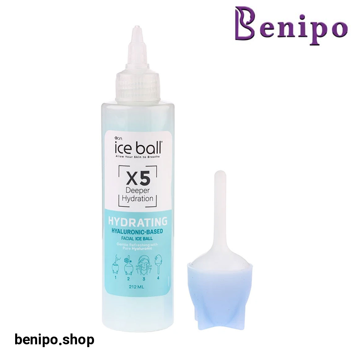 ژل آبرسان مدل X5 حاوی هیالورونیک اسید حجم 212 میلی لیتر