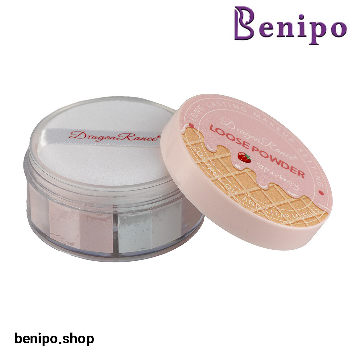 پودر فیکس رنگی طرح بستنی