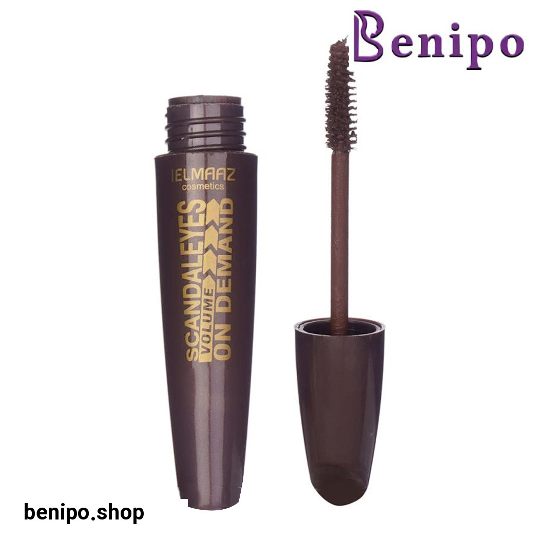 ریمل حجم دهنده قهوه ای