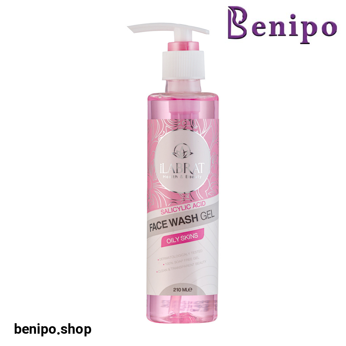 فیس واش سالیسیلیک اسید مناسب پوست چرب حجم 210 میل