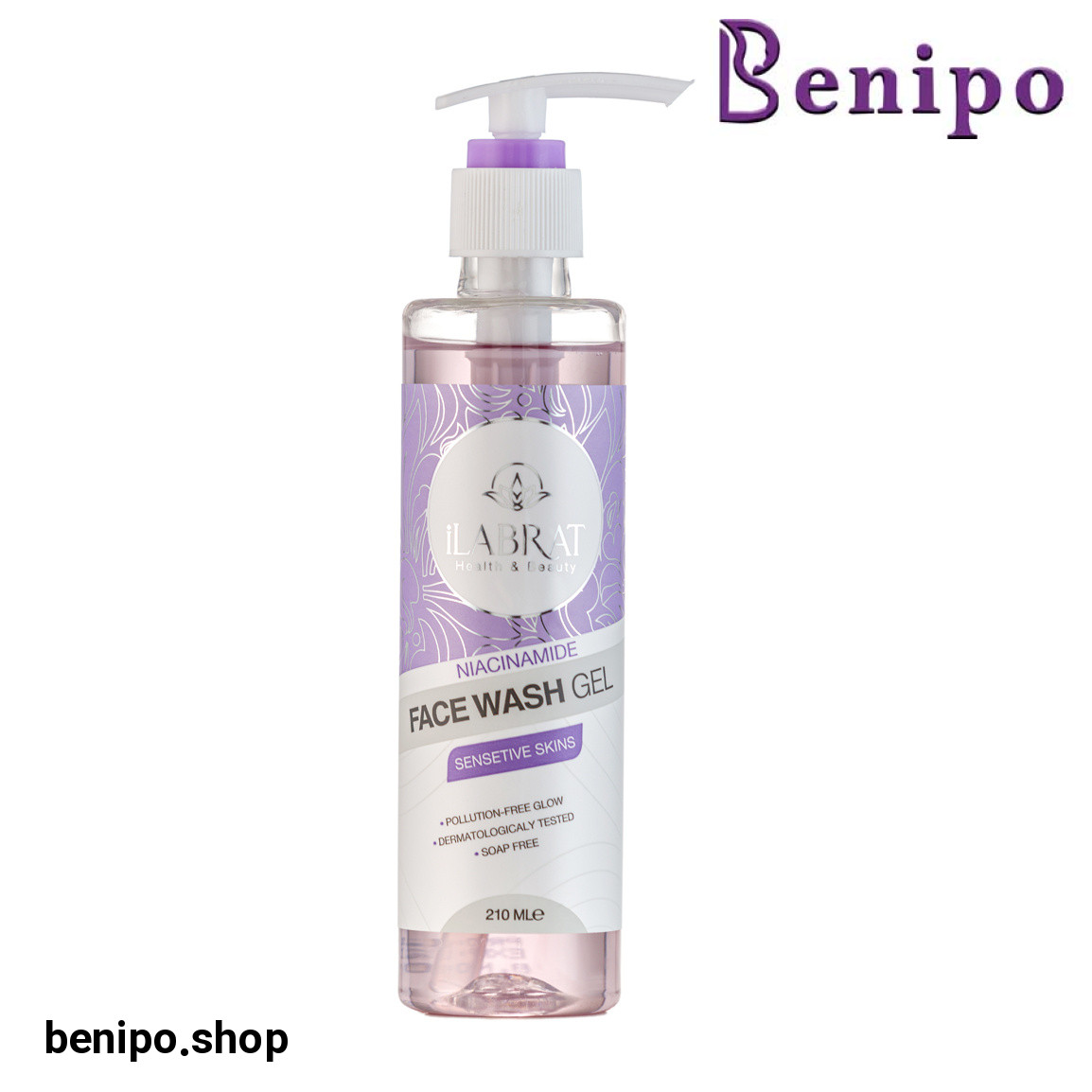 فیس واش مناسب پوست حساس حجم 210 میل