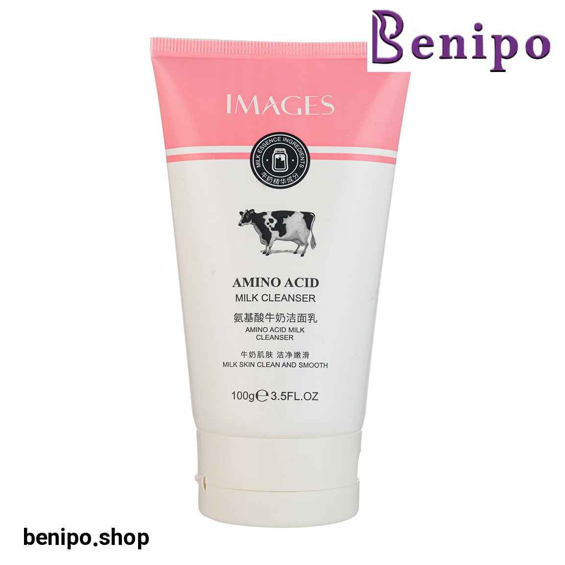 فوم شستشو شیر گاو مدل آمینو اسید 100گرم