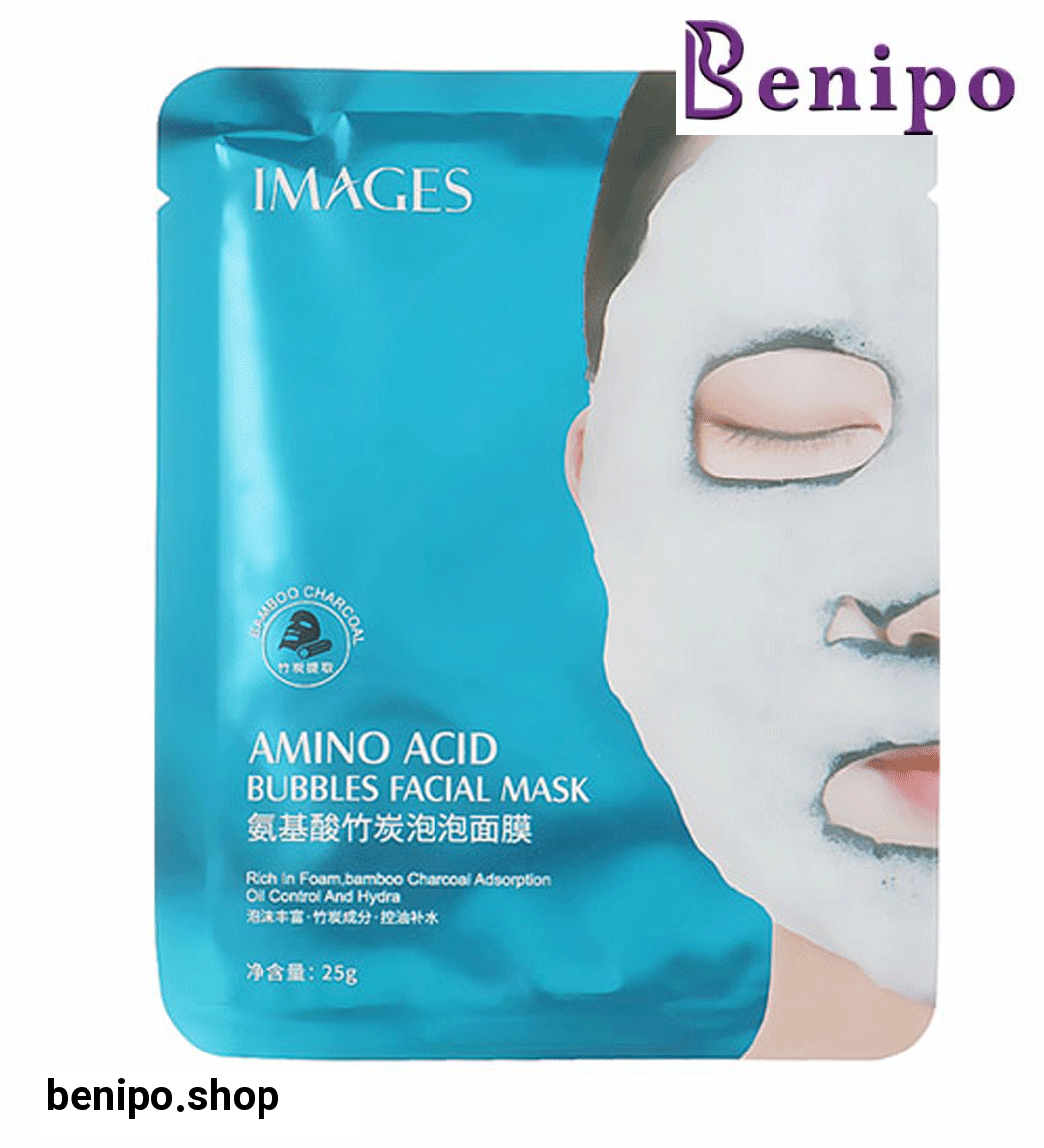 ماسک ورقه ای حبابی حاوی عصاره بامبو