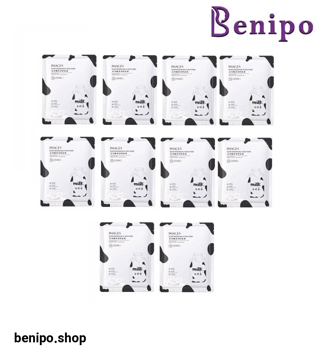 پک 10 عددی ماسک صورت مدل Milk