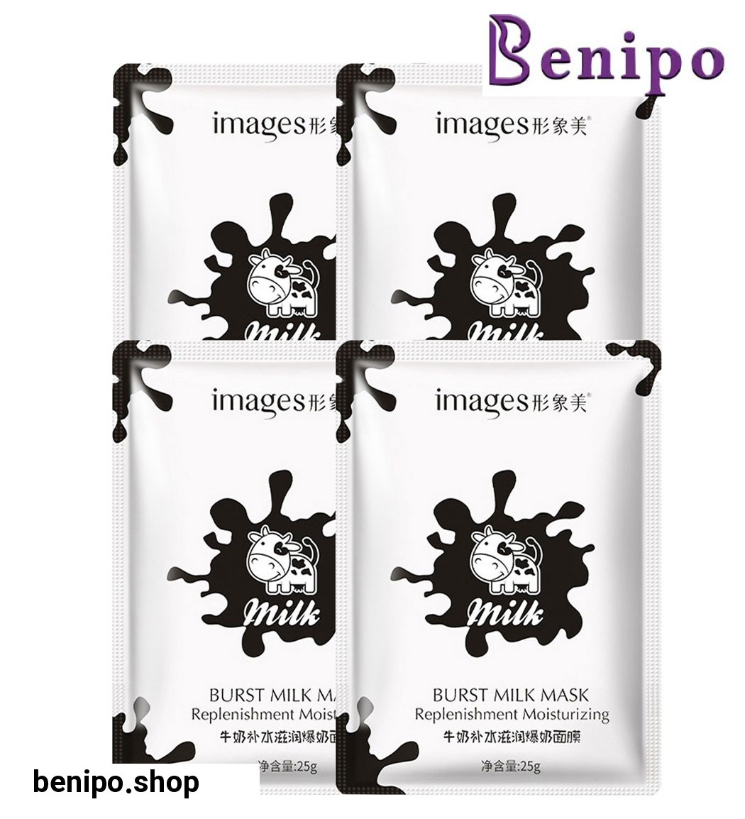بسته 4 عددی ماسک صورت مدل Milk