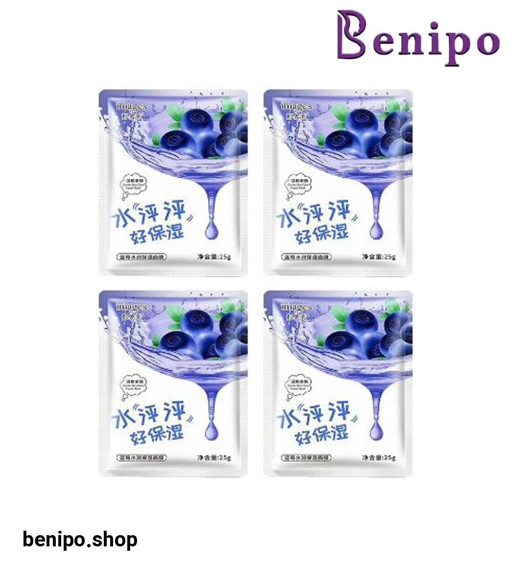 پک 4 عددی ماسک صورت مدل زغال اخته