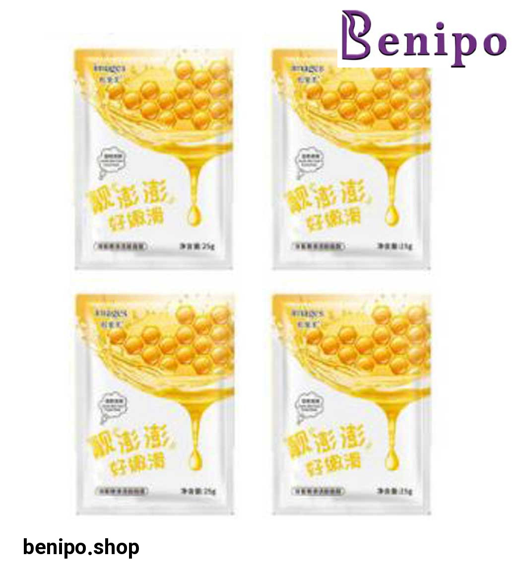 پک 4 عددی ماسک صورت مدل عسل