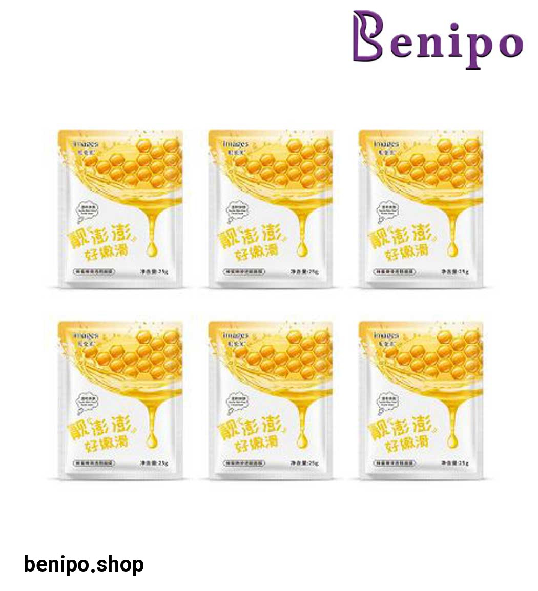 پک 6 عددی ماسک صورت مدل عسل