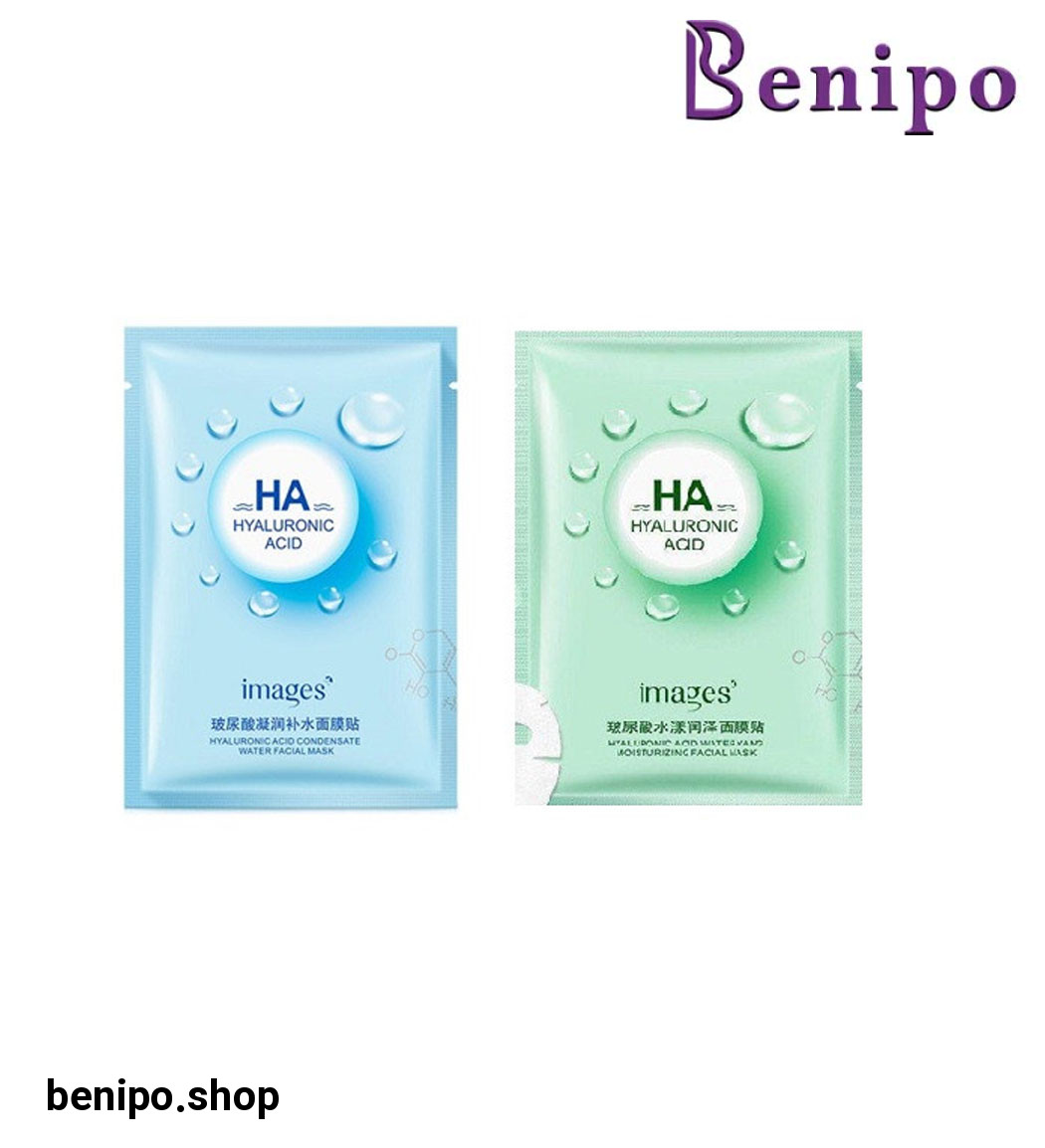 پک دو عددی ماسک صورت مدل هیالورونیک اسید
