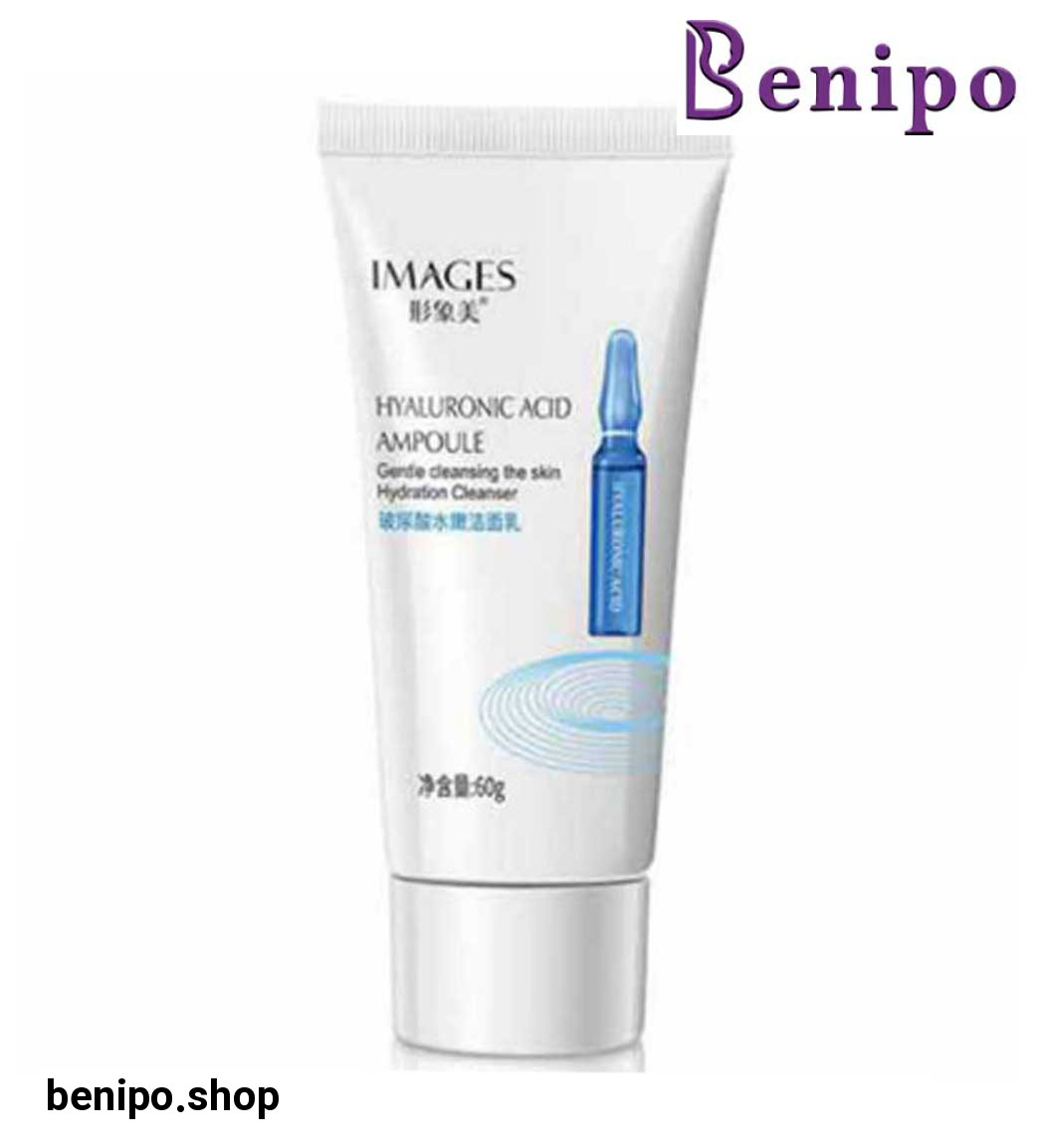 فوم شستشو صورت حاوی هیالورونیک اسید وزن 60 گرمی