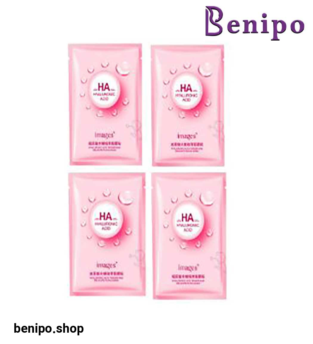 پک 4 عددی ماسک صورت مدل Hyaluronic Acid