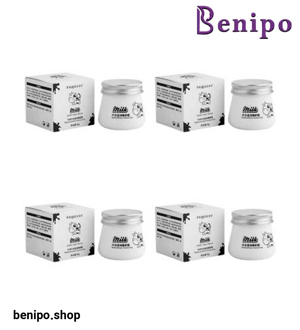 پک 4 عددی کرم آبرسان مدل Milk حجم 80میل