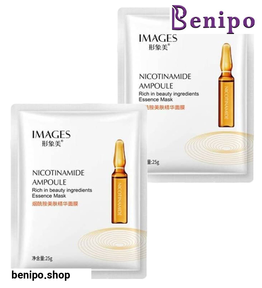 پک 2 عددی ماسک صورت مدل Nicotinamide Ampoule