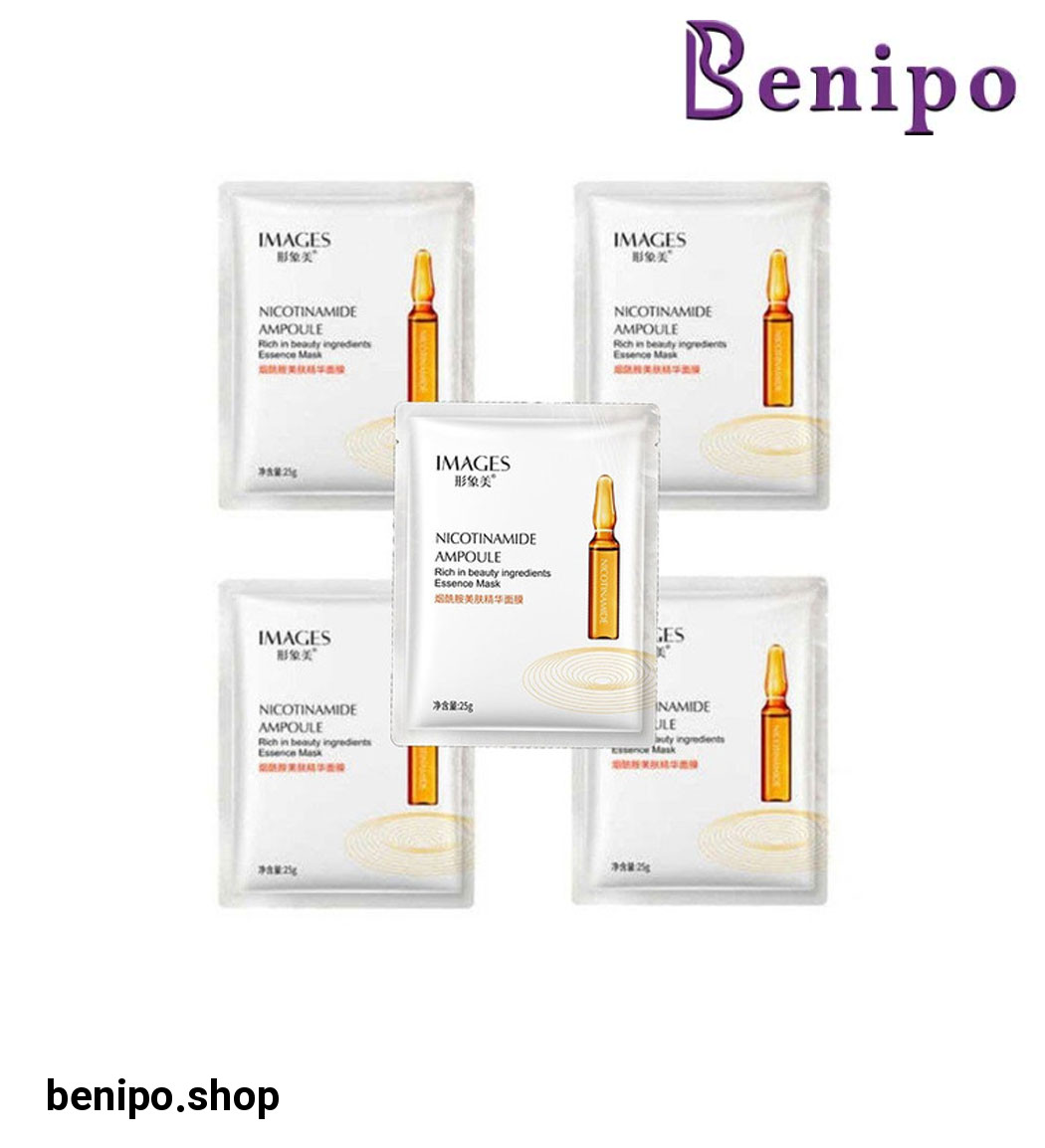 پک 5 عددی ماسک صورت مدل Nicotinamide Ampoule