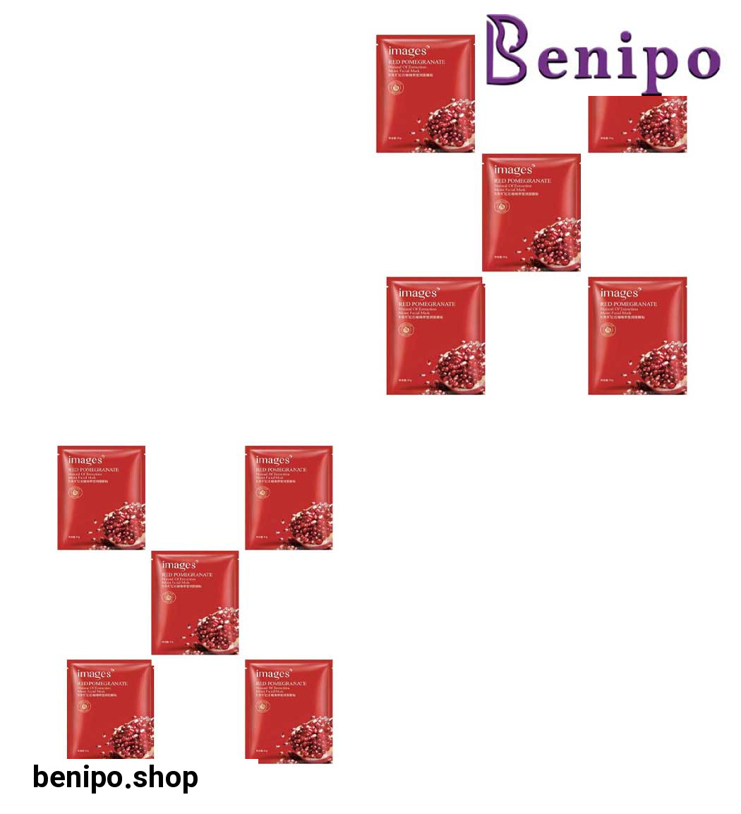 پک 10 عددی ماسک صورت مدل انار