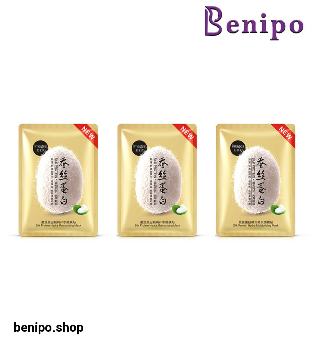 ماسک صورت مدل ابریشم مجموعه 3 عددی