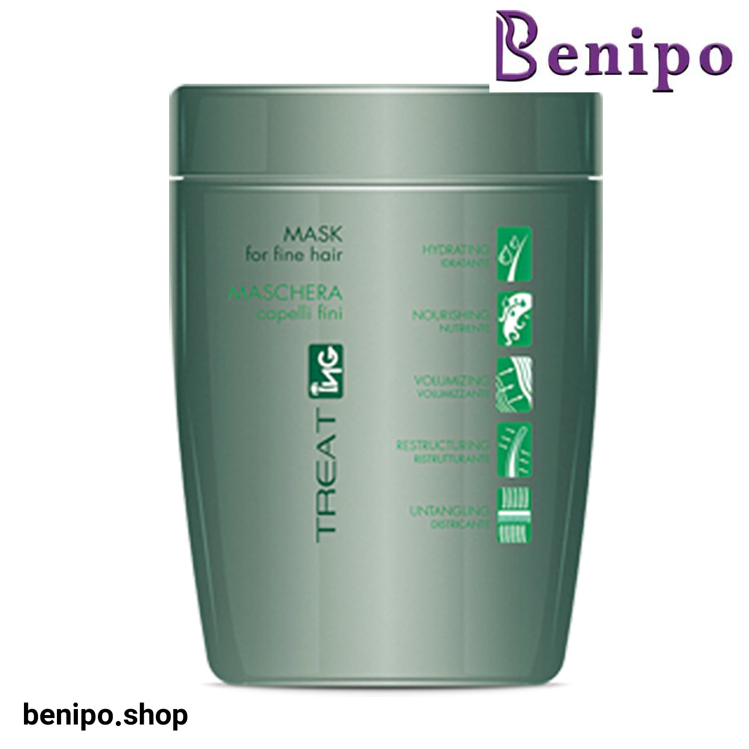 ماسک موهای نازک آی ان جی