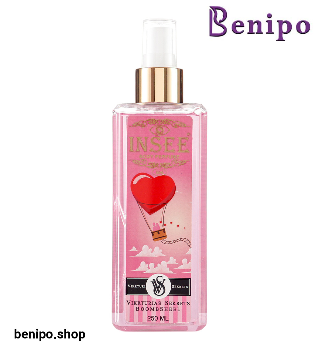 بادی پرفیوم زنانه مدل بومب شل کد 505 حجم 250میل