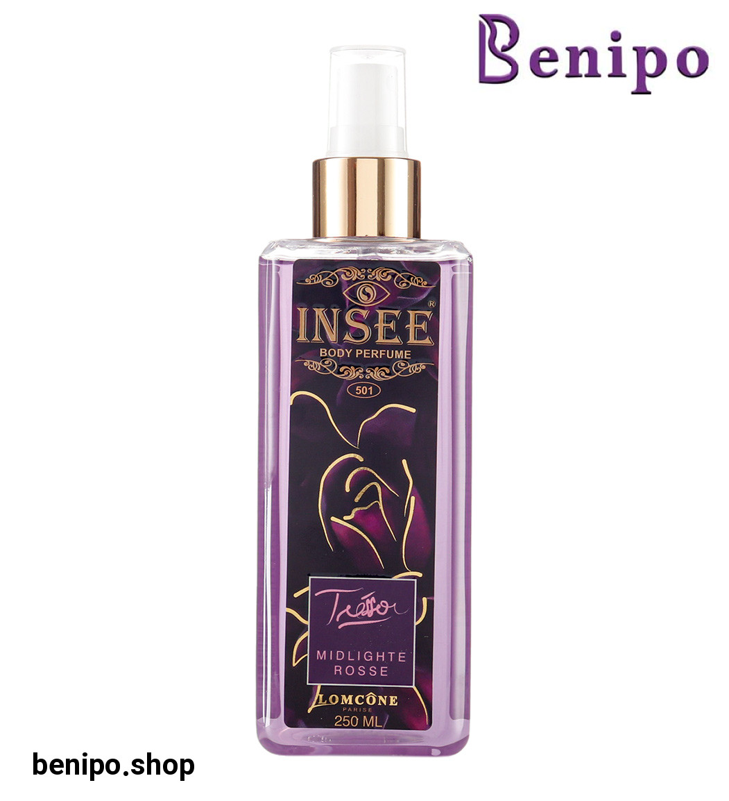 بادی پرفیوم زنانه مدل میدلایت رز کد 501 حجم 250میل