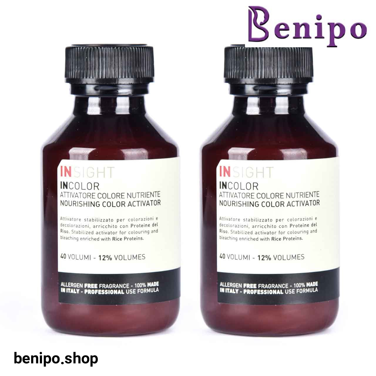 اکسیدان 100 میل - 12 درصد مدل InColor - پک 2 تایی