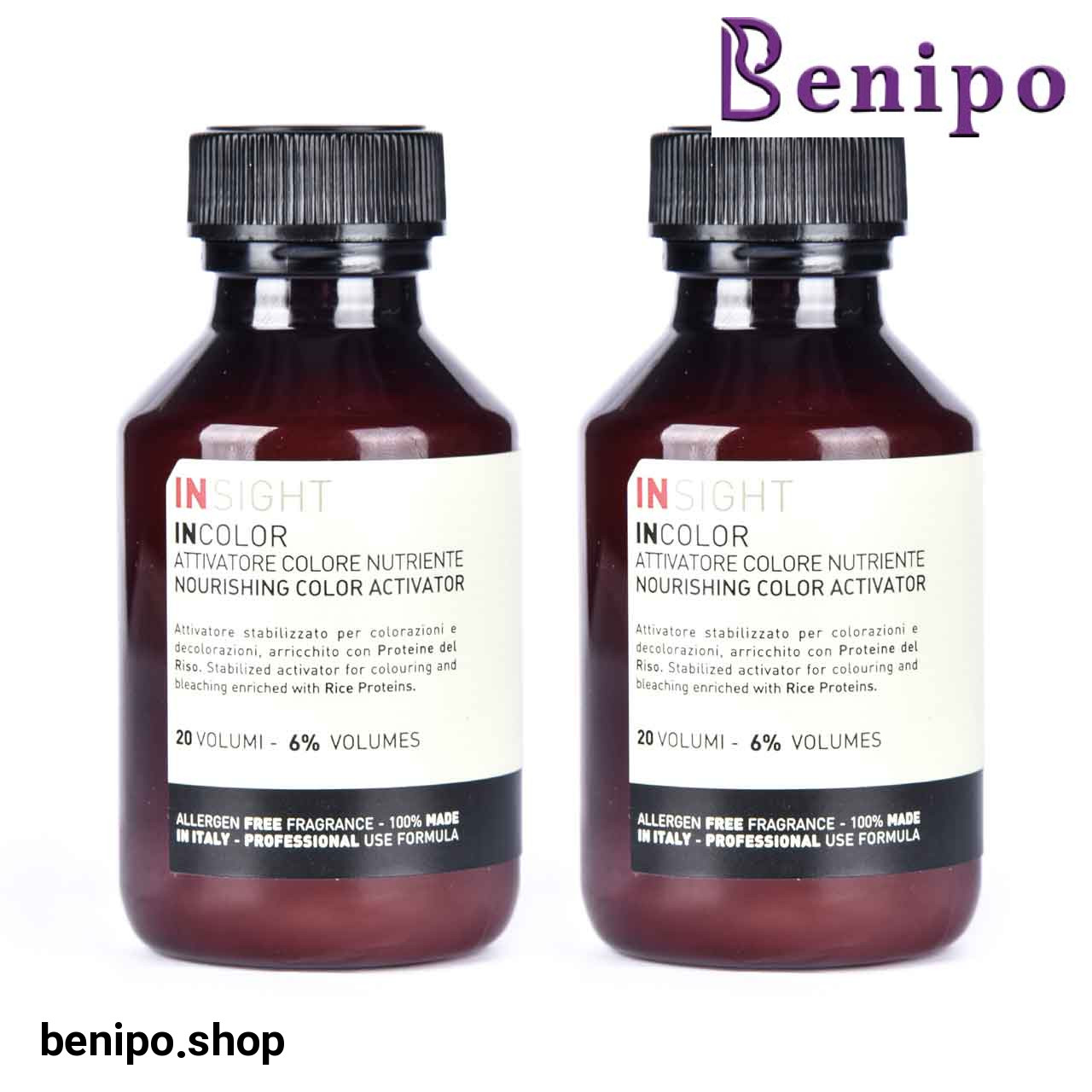 اکسیدان 100 میل - 6 درصد مدل InColor - پک 2 تایی