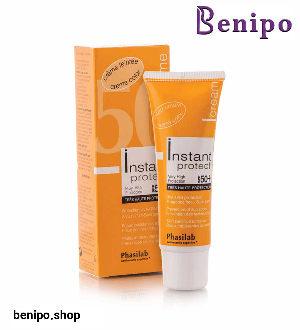 ضد آفتاب رنگی اس پی اف 50