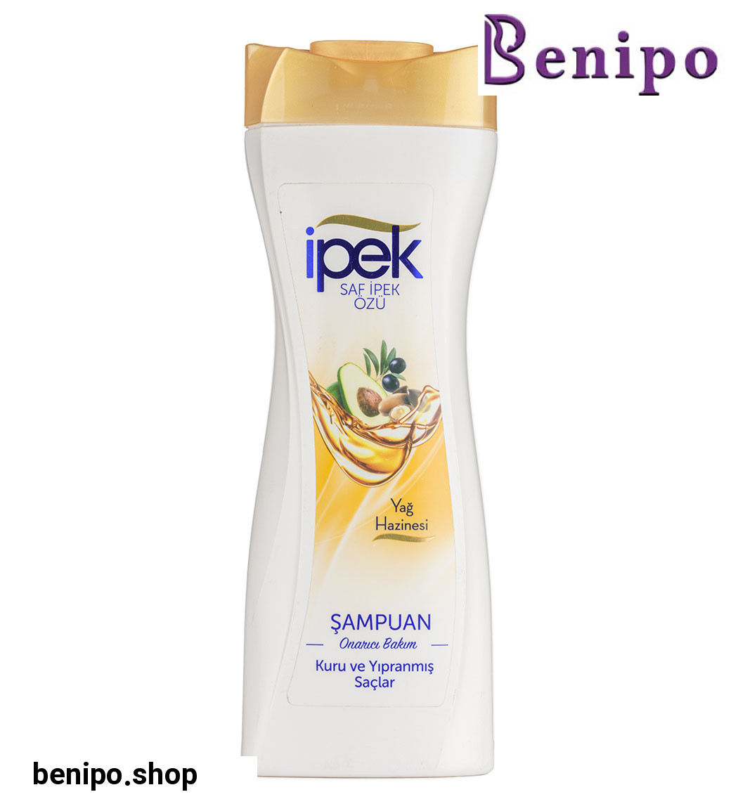 شامپو نرم کننده مو مدل Yag Hazinesi مناسب موهای خشک و شکننده حجم 600 میل