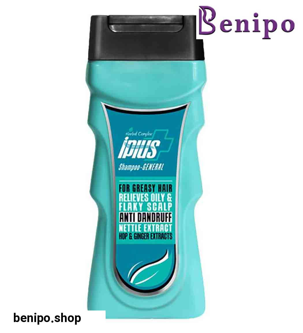 شامپو ضد شوره ارگانیک مناسب برای موهای چرب حاوی عصاره های گیاهی رازک و گزنه 250 میل