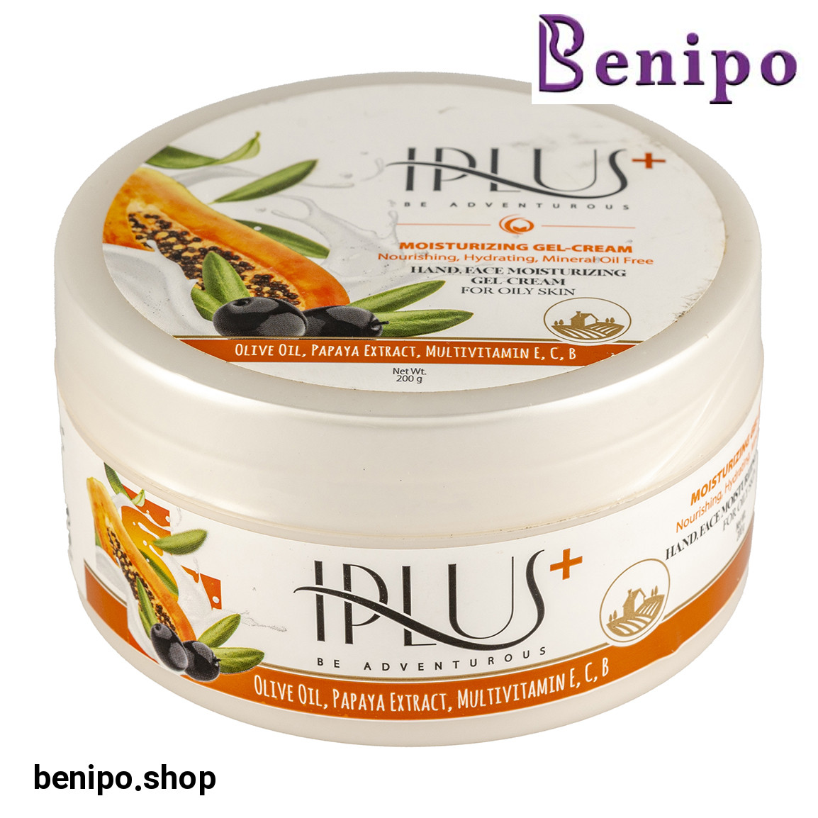 کرم مرطوب کننده حاوی روغن زیتون و عصاره پاپایا حجم 200 میلی لیتر