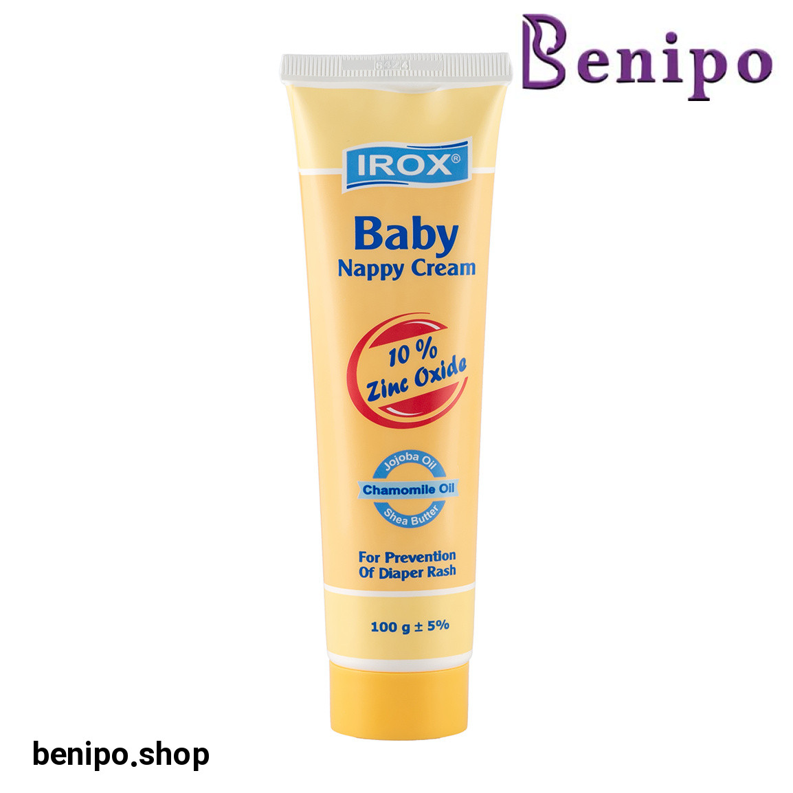 کرم محافظ پای بچه 100 گرم حاوی 10درصد زینک اکسید