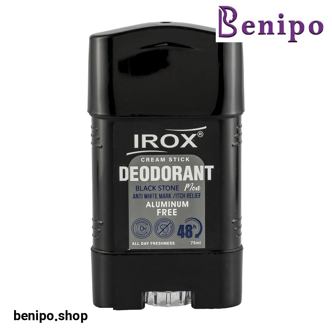 استیک کرمی خوشبو کننده بدن مدل Black Stone حجم 75 میلی لیتر