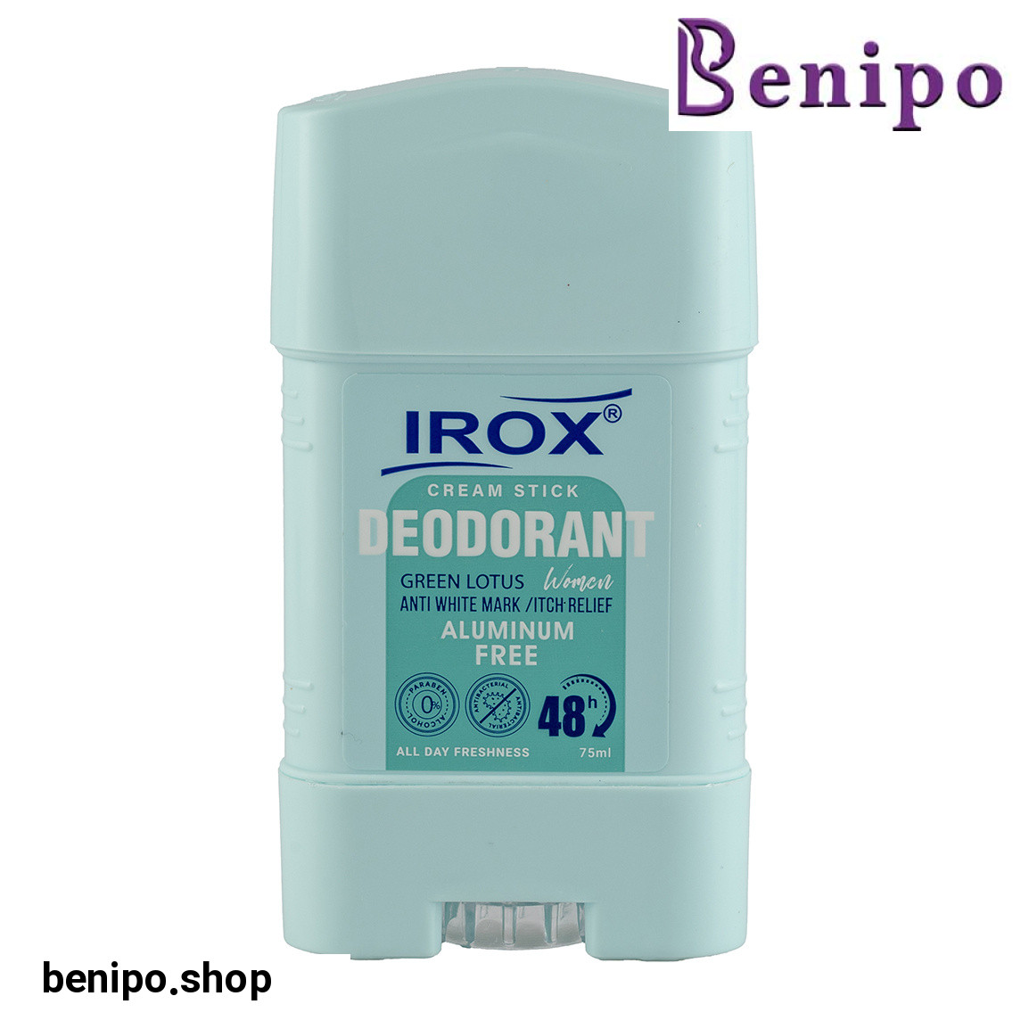 استیک کرمی خوشبو کننده بدن مدل Green Lotus حجم 75 میلی لیتر