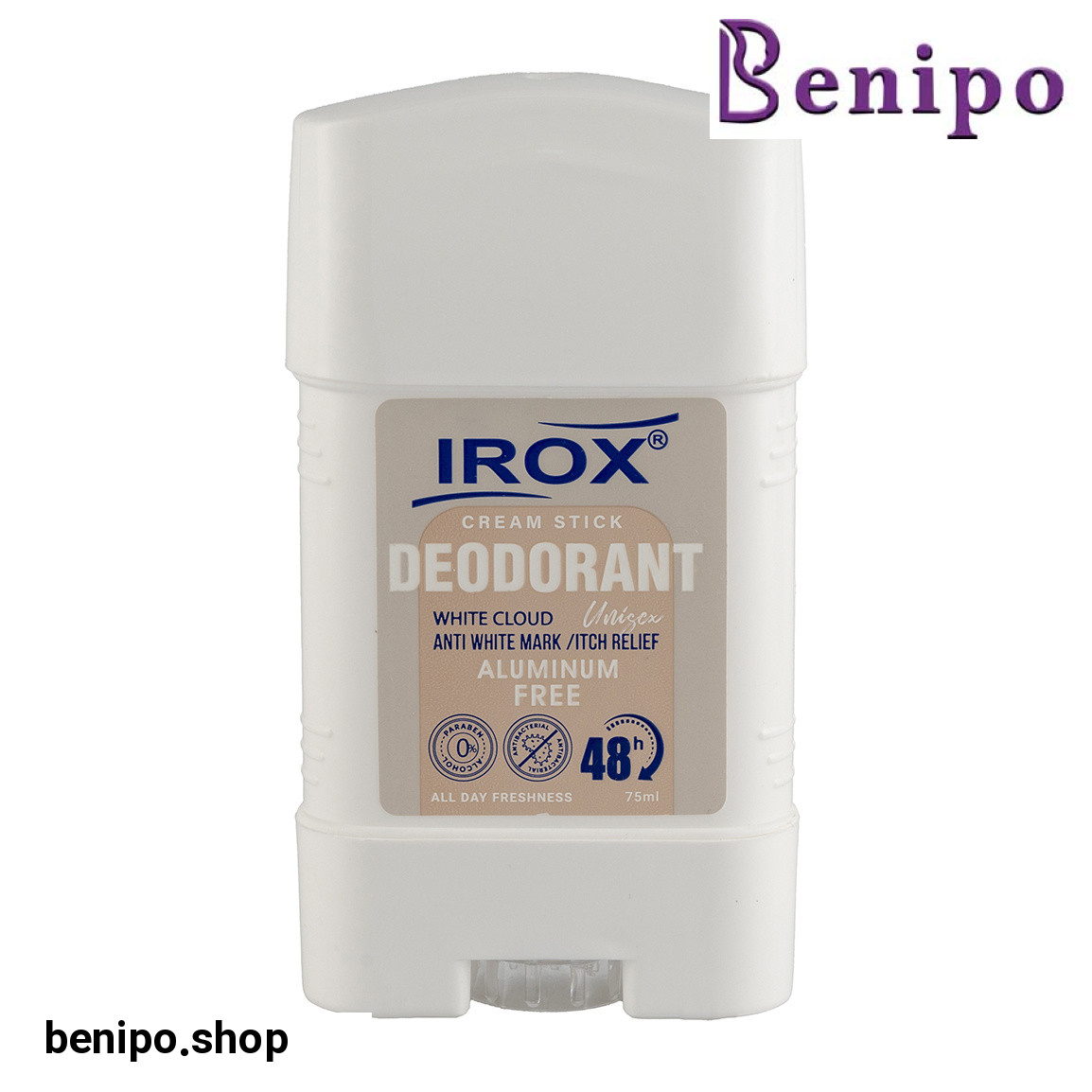 استیک کرمی خوشبو کننده بدن مدل White Cloud حجم 75 میلی لیتر